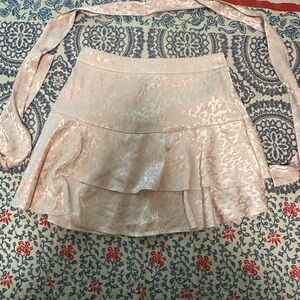 Forever 21 Pink Skater Mini Skirt